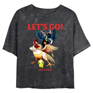 Juniors Rooster Fighter Let's Go Bird Team T Shirt - 1 of 4