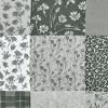Collections Etc 5-Piece Classic Country Patchwork Curtain Set - 4 of 4