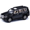 Toyota Land Cruiser 300 Black 1/64 Diecast Model Car by GCD - 2 of 3
