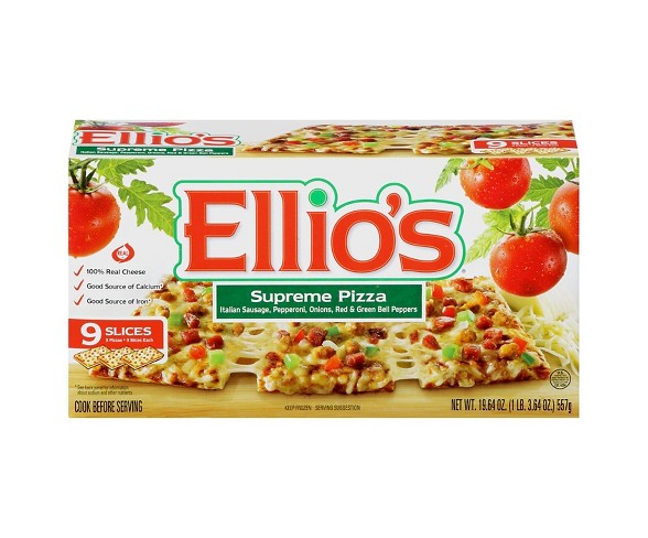 Ellio&#39;s Supreme Frozen Pizza - 19.64oz