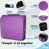 Zipper Binder 3 Ring, Large 2 Inch Binder with Zipper, 880 Sheet Capacity 5 Pockets Expanding File Folder, Zip Binder with Durable Handle - 4 of 4
