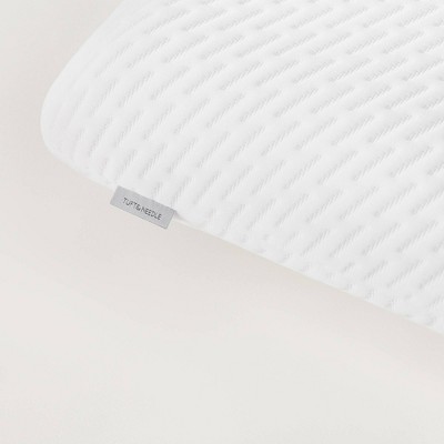 White Hypoallergenic Memory Foam Pillow with Cooling Gel