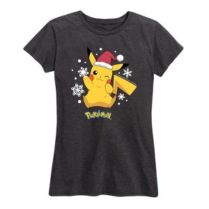 Women's - Pokémon - Holiday Designs Short Sleeve Graphic T-Shirt - 1 of 4