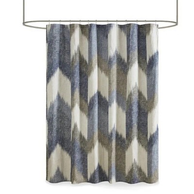 LunaLulinlk Cotton Printed Shower Curtain