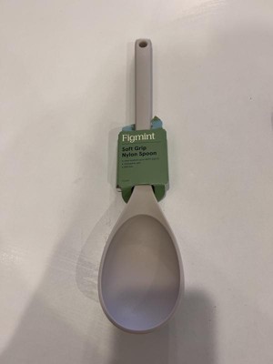 Soft Grip Nylon Solid Spoon Gray - Figmint™