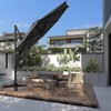 ELECWISH Patio Umbrella, 10ft Cantilever Windproof Large Offset Umbrella with 360°Rotation and Tilt Adjustment - 2 of 4
