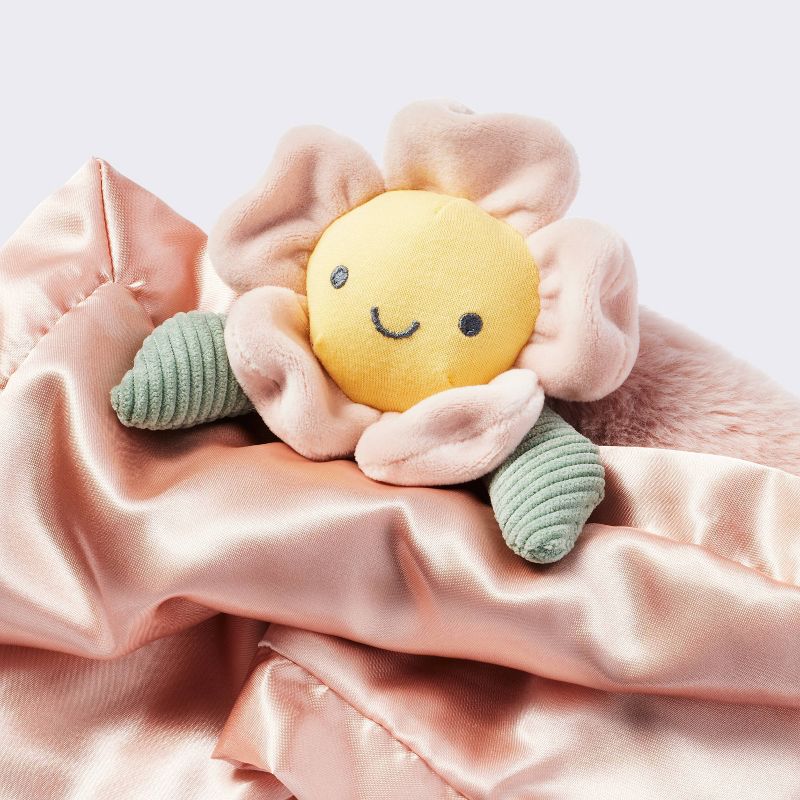 Small Security Blanket Crib Toy - Flower - Cloud Island&#8482;, 4 of 5