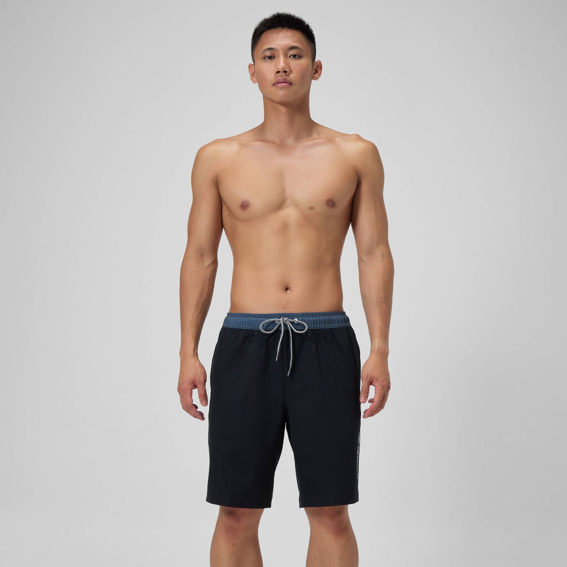 Men's 9" Speedo Marina Swim Shorts - Black