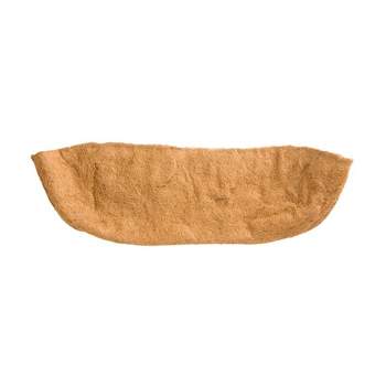 Plow & Hearth - Replacement Coco Liner for Outdoor Planters & Window Baskets, 30"L