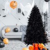 NicBex Pre-Lit Christmas Tree Halloween Xmas Artificial Tree with 2156 Branch Tips, 500 Lights for Home, Shops, Black - 2 of 4