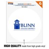 Blinn College Buccaneers Logo Automotive Car Window Locker Circle Bumper Sticker - 3 of 4