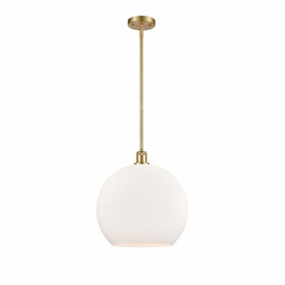 Athens - 1 Light Pendant In Industrial Style-16.38 Inches Tall and 13.75 Inches Wide