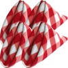 Slickblue Gingham Checkered Napkins 18"x18", Reversible, Yarn-Dyed Polyester, 9 Color Options – Pack of 4 or 10 - 2 of 4