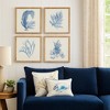 Plum & Post Framed Coral Watercolor Prints Set of 4 - 3 of 4