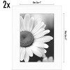 Americanflat Picture Frame with tempered shatter-resistant glass - Available in a variety of Sizes and Colors - 2 of 4