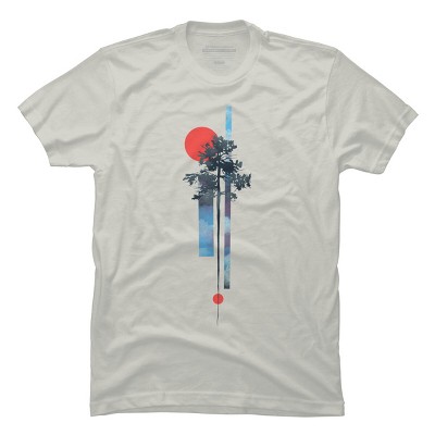 Men's Design By Humans Abstract Nature By airiestudio T-Shirt