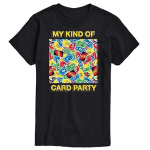 Men's - UNO - My Kind Of Card Party Short Sleeve Graphic T-Shirt - 1 of 4