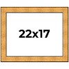PosterPalooza | Embellished Gold Picture Frame - UV Acrylic, Backing Board, Hanging Hardware Included - 2 of 4