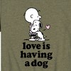 Boys' - Peanuts - Love Having Dog Short Sleeve Graphic T-Shirt - 2 of 4