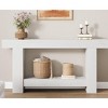 2-Tier Long Console Table, Narrow Console Table with Storage for Entrance, Hallway, Living Room - 2 of 4