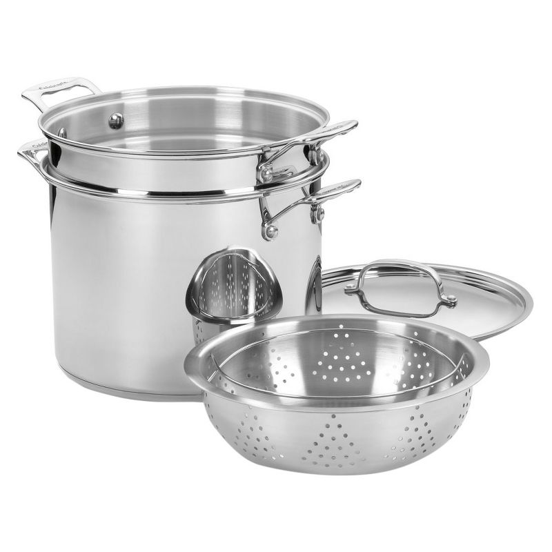 Cuisinart Chef&#39;s Classic 12qt Stainless Steel Pasta/Steamer Set - 77-412, 3 of 5