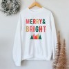 Simply Sage Market Women's Graphic Sweatshirt Merry and Bright Mountains - 3 of 4
