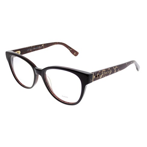 Jimmy Choo J3p Womens Cat-eye Eyeglasses Brown Spotted 53mm : Target