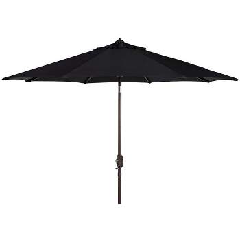 UV Resistant Ortega 9 Ft Auto Tilt Crank Patio Outdoor Umbrella  - Safavieh