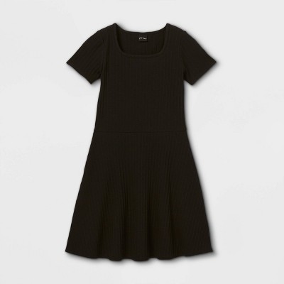 Juniors Black Dress Target