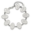 Black Bow Jewelry Stainless Steel Georgia Bulldogs NCAA charm Bracelet 9.25 Inch - 2 of 4