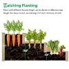 Kelly 3-tier Wooden Garden Bed, Raised Patio Flower Box, Outdoor Furniture - The Pop Home - 4 of 4