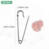 Unique Bargains Durable Sewing Upholstery Spring Lock Blanket Bulk Large Safety Pins 30 Pcs - 3 of 4