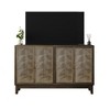 Bella Depot Accent Cabinet Sideboard With 4 Doors - 3 of 4