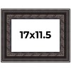 PosterPalooza | 3.5" Wide Ornate Black Picture Frame - UV Acrylic, Backing Board, Hanging Hardware Included - 2 of 4