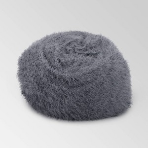 Lachlan Furry Bean Bag - Christopher Knight Home - 1 of 4