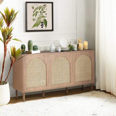 Del 56 wide ash deals wood sideboard