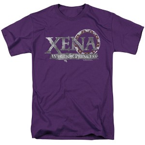 Xena Battered Logo Adult T-Shirt - 1 of 4