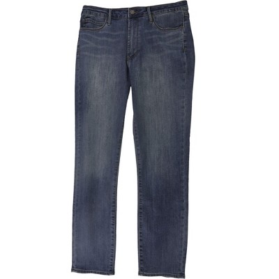 Articles of Society Womens Rene Straight Leg Jeans