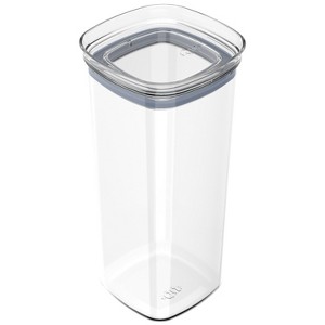 OU Airtight Food Storage Container, BPA Free Clear Plastic Food Storage Container with Leak Proof Lid, Stackable Kitchen Pantry Organizer - 1 of 4