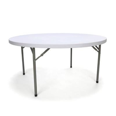 target round folding table