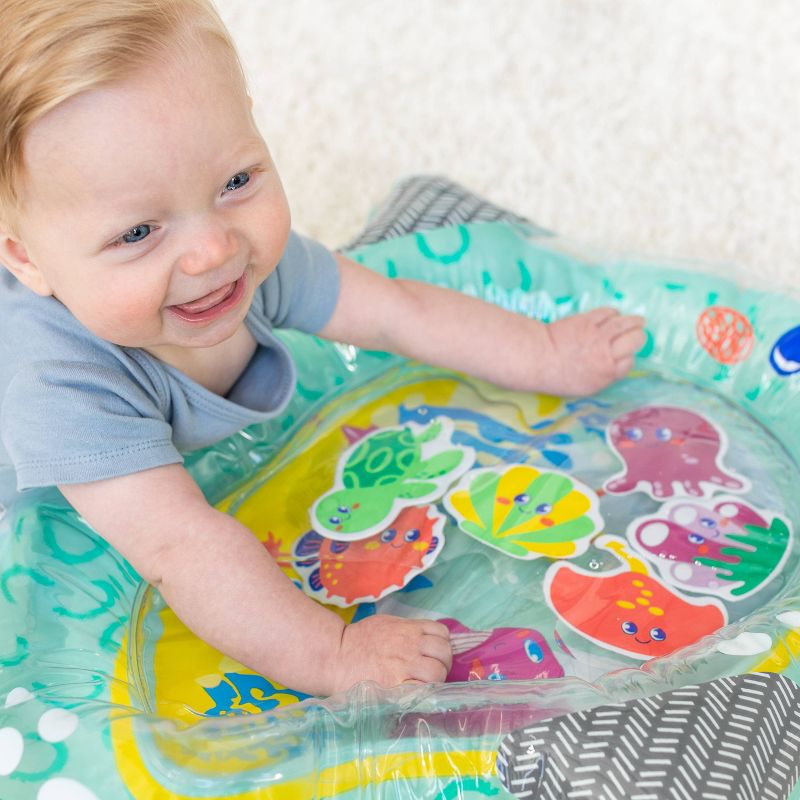 Infantino Pat and Play Water Mat - Narwhal, 6 of 10