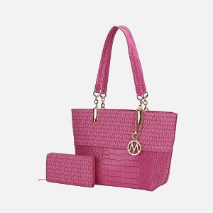 MKF Collection Sasha Tote Women’s Vegan Leather Spacious Interior Handbag by Mia K - 1 of 4