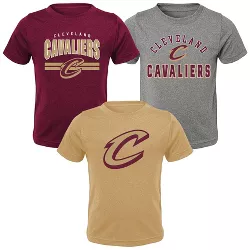 NBA Cleveland Cavaliers Toddler Boys' 3pk T-Shirts