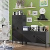 LunaLulinlk The metal food storage cabinet，Kitchen Storage - 2 of 3