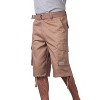 Pro Club Men's Cotton Classic Straight Leg Twill Cargo Shorts with Belt - 2 of 4
