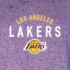 NBA Los Angeles Lakers Women's Burnout Crew Neck Fleece Sweatshirt - M - 4 of 4