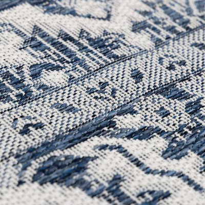 Hauteloom Etoile Navy Blue Performance Rug