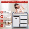 Modern Baby Changing Table – with 3 Drawers, Laundry Hamper & Changing Pad for Nursery - 4 of 4