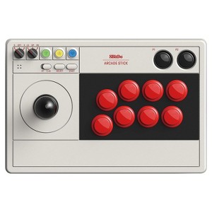 8Bitdo Retro Arcade Fight Stick for Nintendo Switch & Windows - Supports Wireless Bluetooth, 2.4G Receiver and Wired Connections - 1 of 4