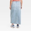 Women's Denim Maxi Skirt - Universal Thread™ - image 2 of 3